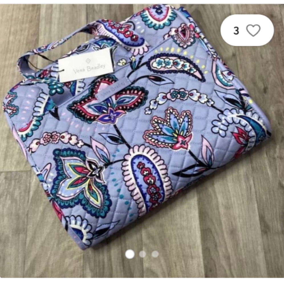 *NWT* Vera Bradley Signature Cotton Hanging Travel Organizer in Makani Paisley